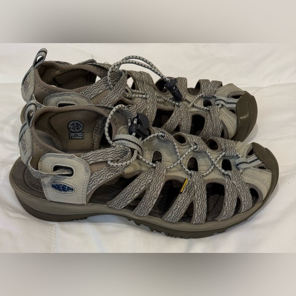 Keen Women's Whisper Sandals Waterproof Hiking Trail Outdoor  Size 10 - Picture 1 of 6